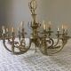 Bronze chandelier