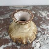 Cup, empty pocket, La Roue factory, Roland Zobel taste, enameled ceramic, Vallauris, decor
