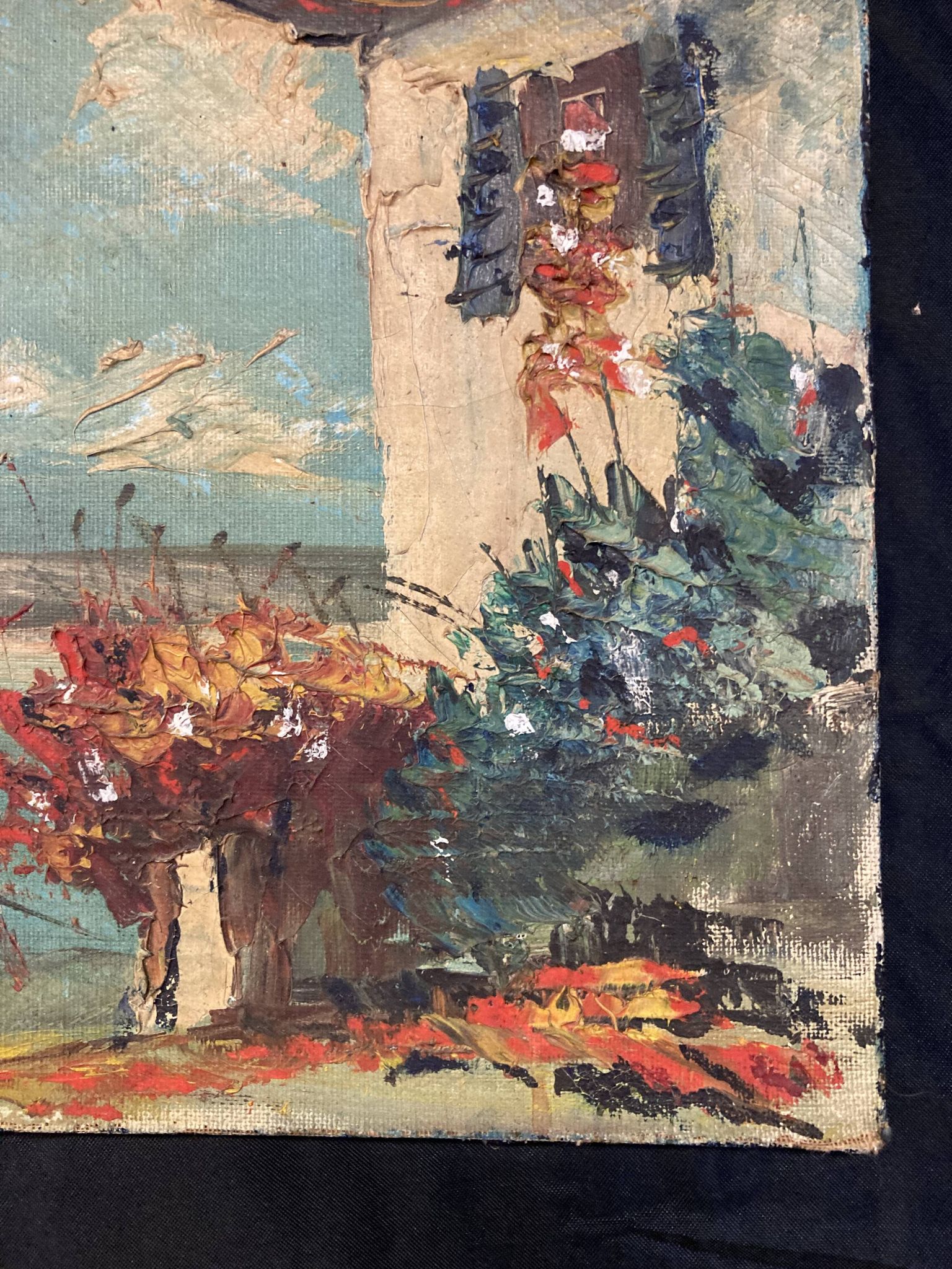 Mediterranean Marine, oil on canvas