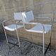 Italy 70's 2 leather bar stools