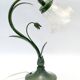 lampe de table ou bureau rétro art nouveau antique 1980's