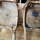 Pair of bistro chairs