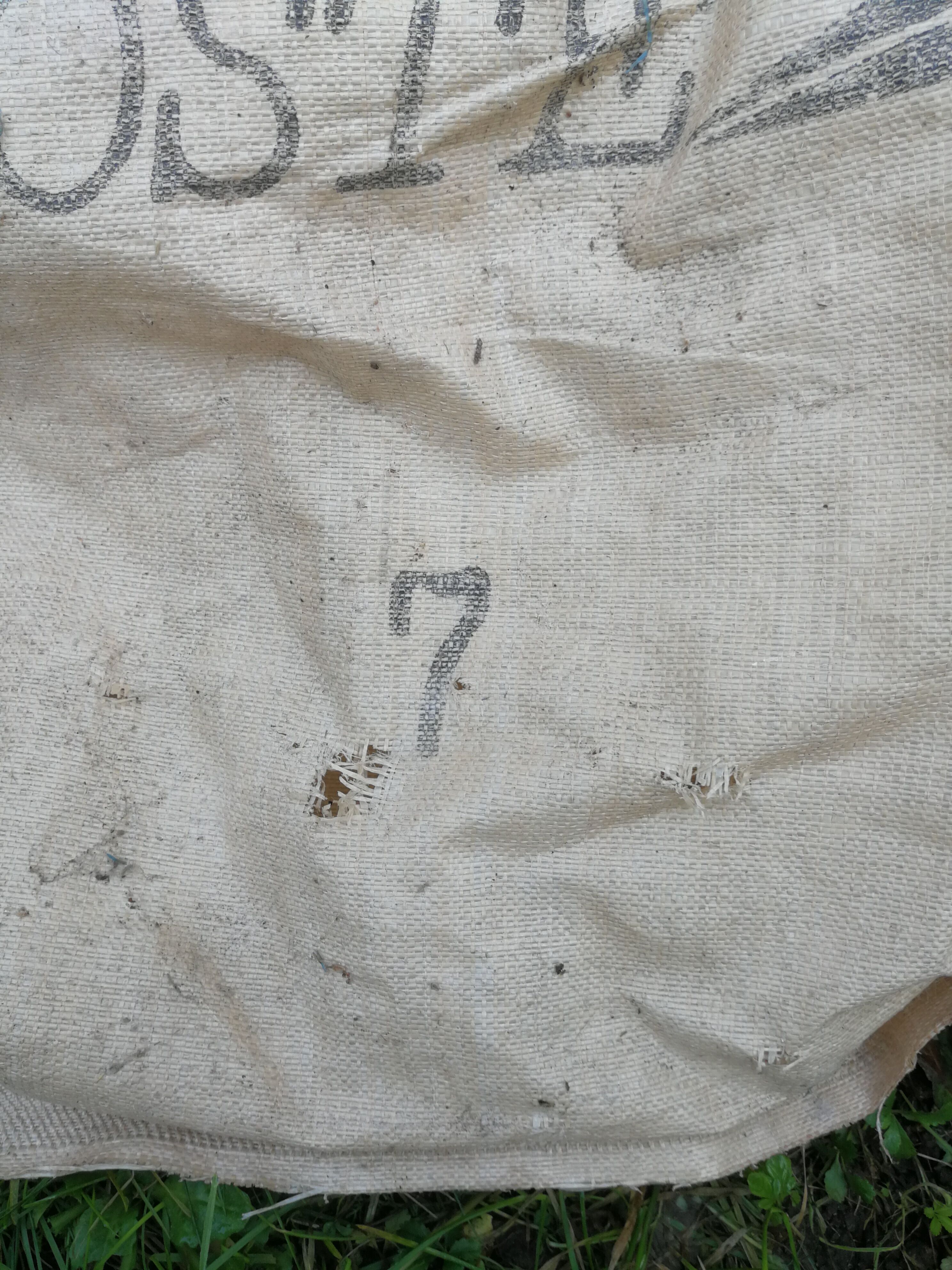 Old mail bag ''la poste france'' '