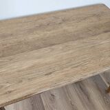 Solid wood farmhouse table