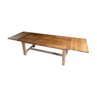 Table de ferme en chêne