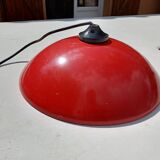 Vintage red metal suspension