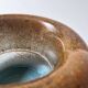 Glass trinket tray, Master glassmaker Werner Manesse, design 1970