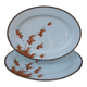 2 serving dishes vintage porcelain Japan
