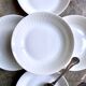 Lot de 5 assiettes creuses en porcelaine de Limoges