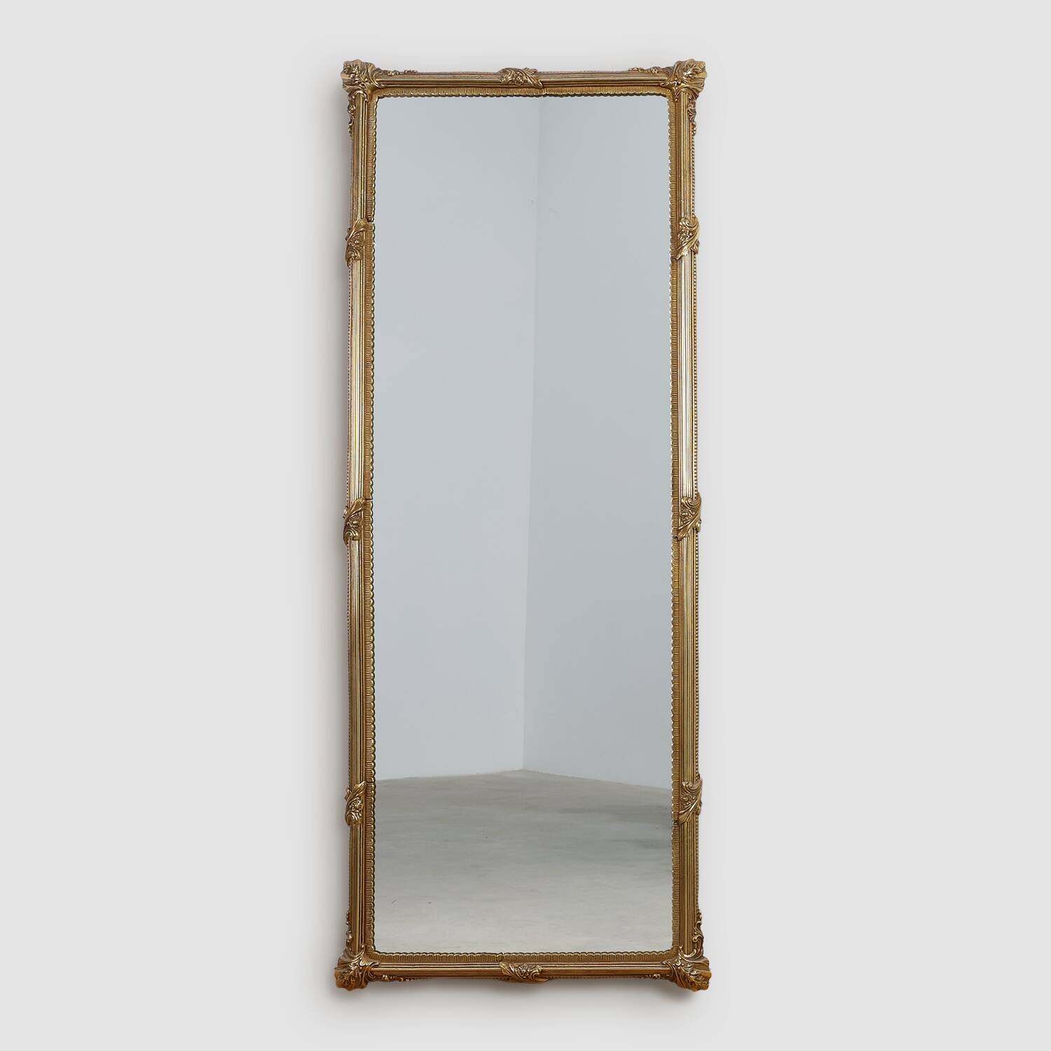 Large French Neo‑Classical Copper Mirror, 20th Century