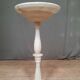 White marble stand