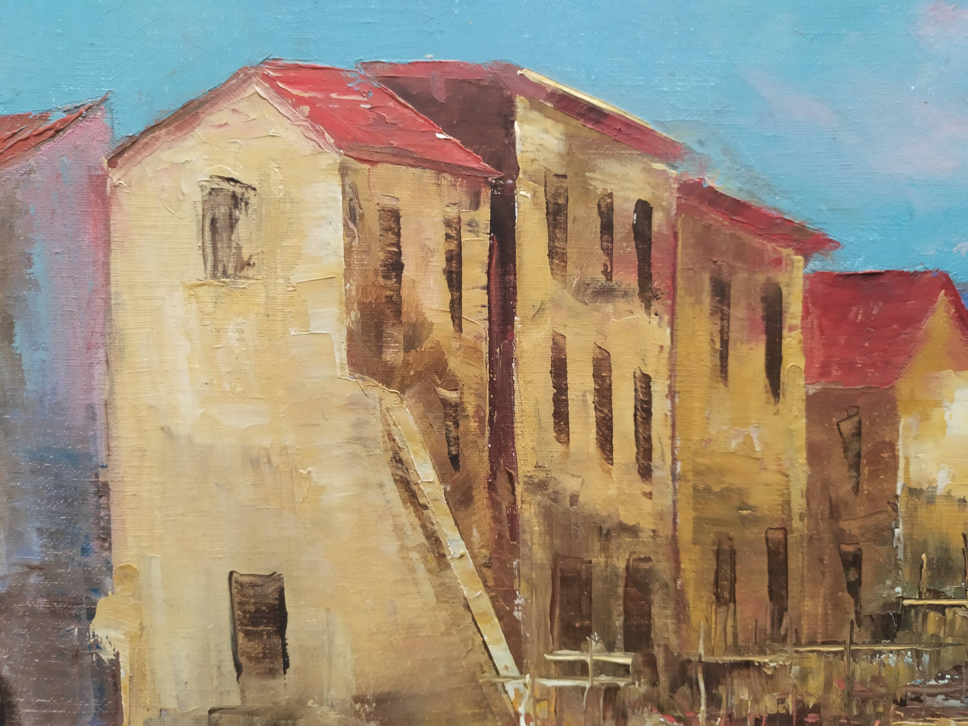 Huile sur toile