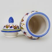 Old apothecary pot, ceramic Cerefolium medicine jar. Year 70 80