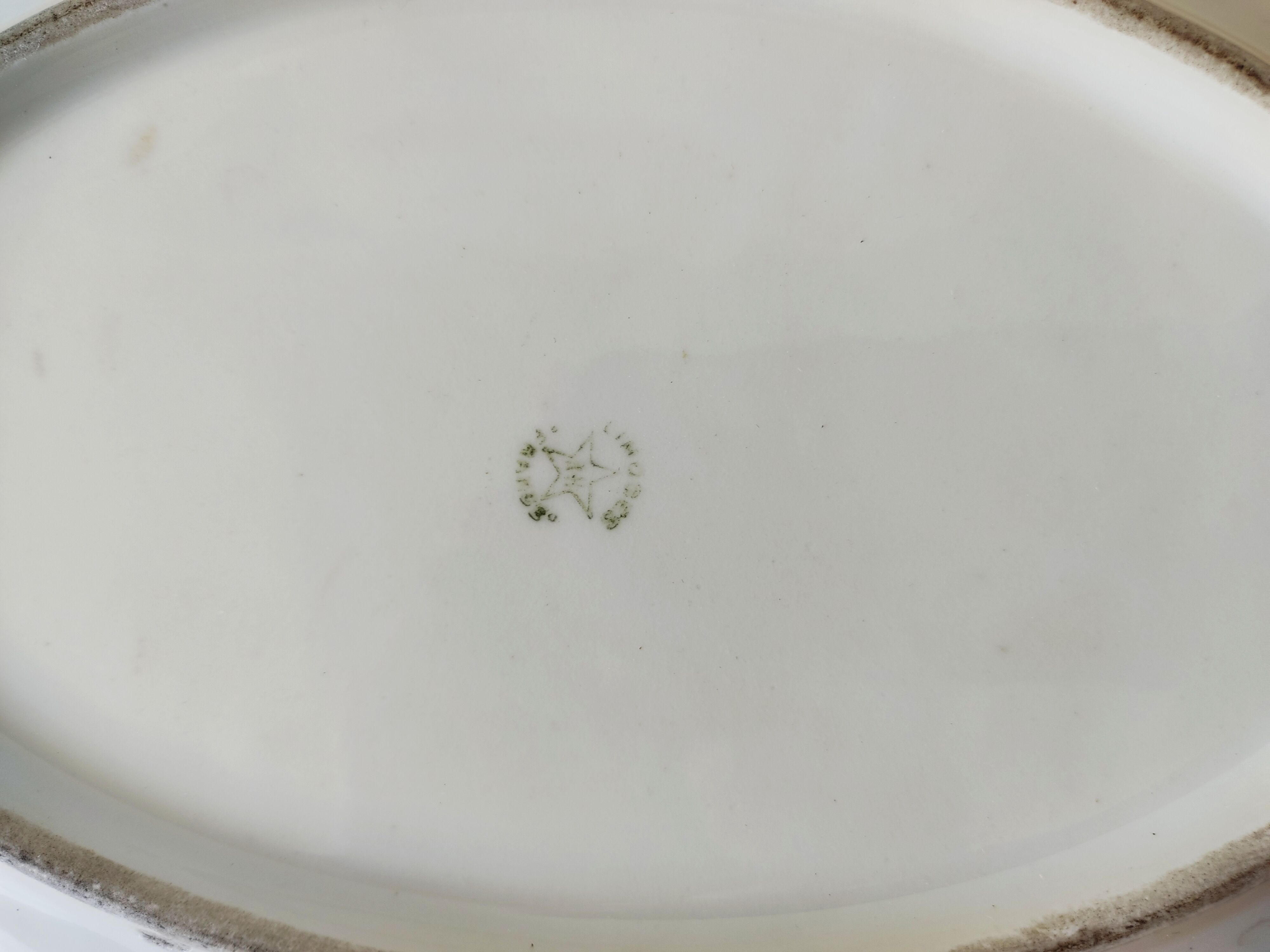 Empty pocket décor birds hand painted Limoges