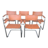 Matteo Grassi-style cantilever chairs