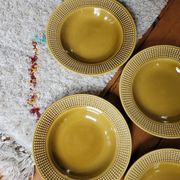 Set of 5 Niderviller soup plates