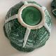 Cabbage tureen in slip 4 pieces