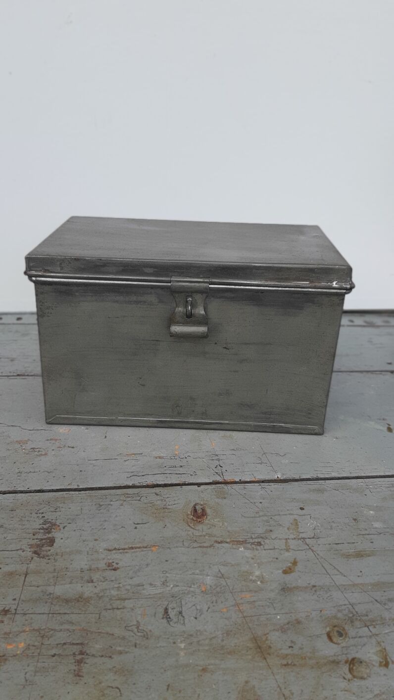 Vintage metal chest