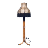 Vintage bamboo floor lamp, Italy, 1970s
