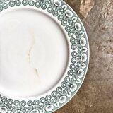 BWM&Co ironstone cake plate, "Lucien" service