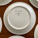 Ceramic plates decorated with Granville Tess