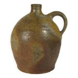 Bonbonne, old jug in enameled stoneware