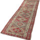 Handmade decorative oriental brown runner carpet 82 cm x 270 cm