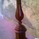 Lampe en bois fruitier
