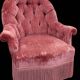 Ancien fauteuil crapaud Napoléon III