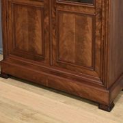 Mahogany Glass Bookcase, Restoration Period – Part 1 of the 19th Century