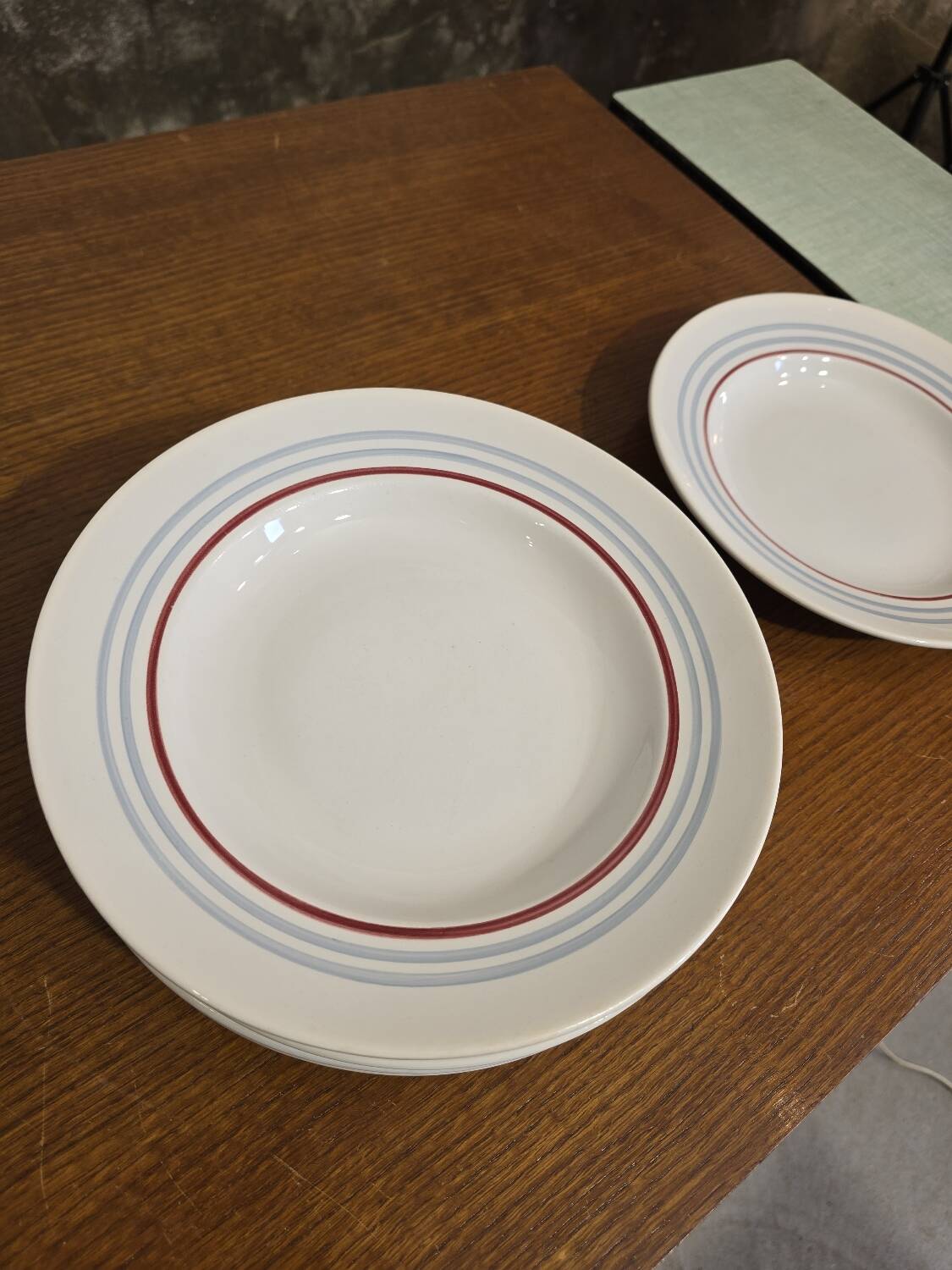 9 Moulin des Loups plates 1950 Stanislas model
