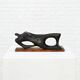 Marc de Bruyn (1924–2009) — Bronze abstract female sculpture
