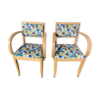 Pair of bridge chairs