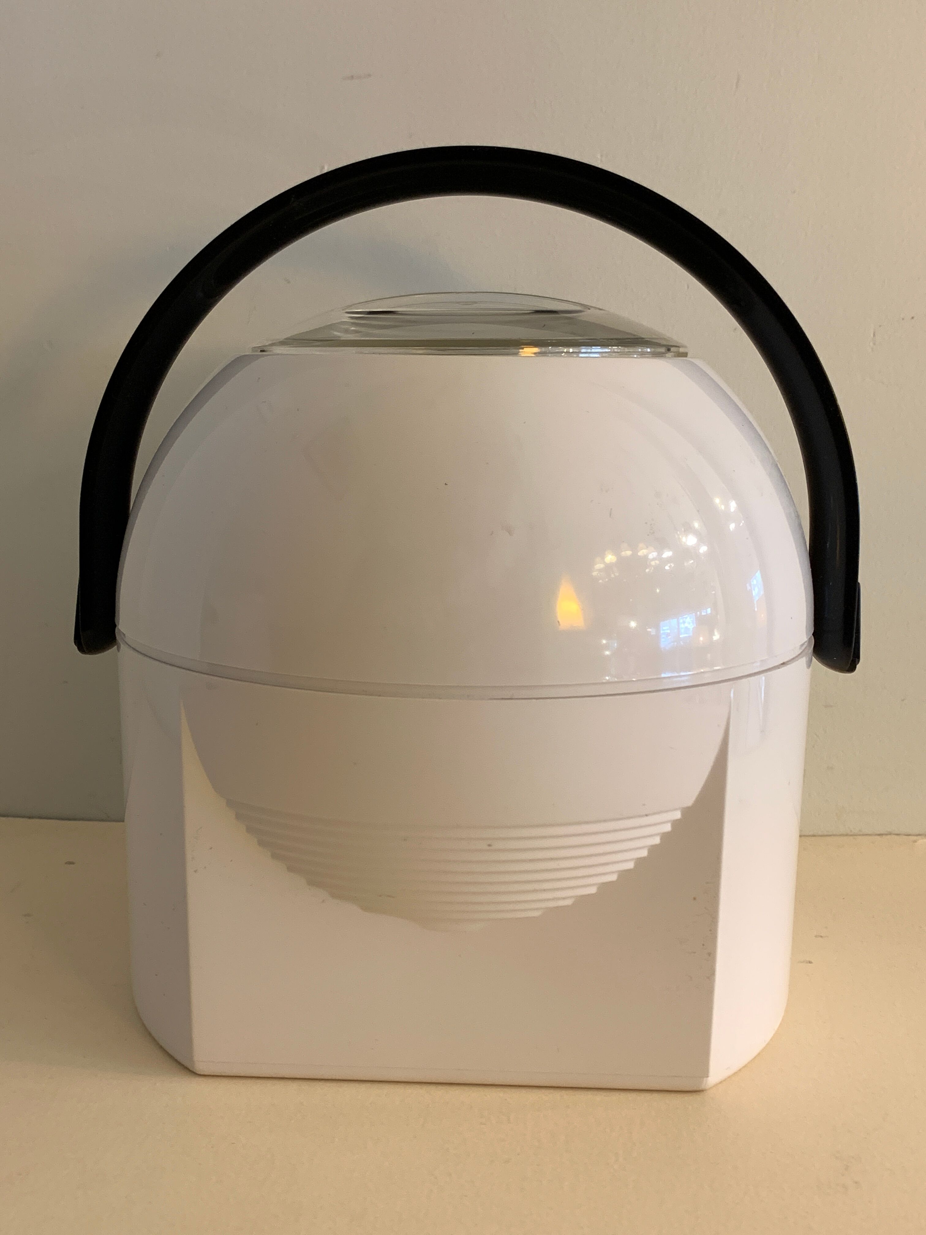 Italian grazia Fiocco ice bucket for Biesse, 1970