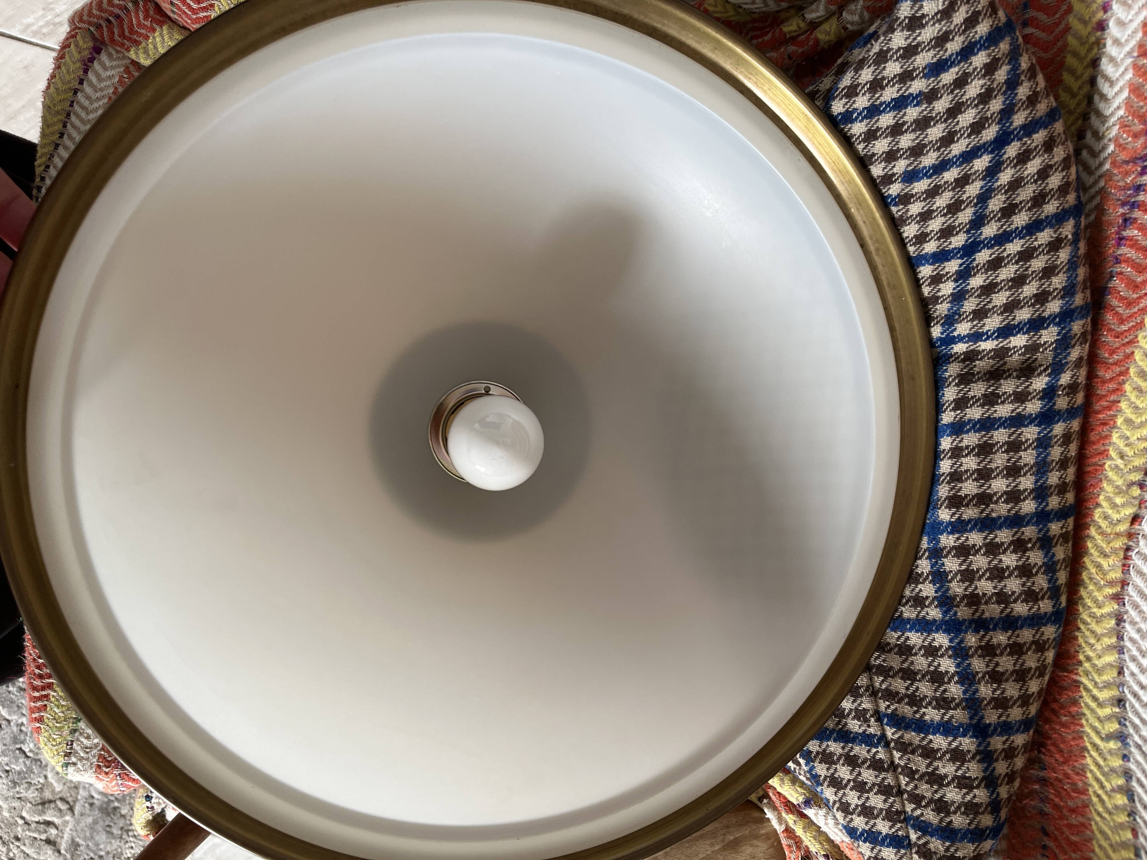 Suspension of marine in gilded brass by Jean Paul Ryckaert