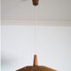 Rope and teak teak hanging lamp teuchde leuchten