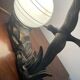 Art Deco night light circa 1930 swallow/seagull