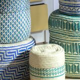 Mexican basket fine weaving