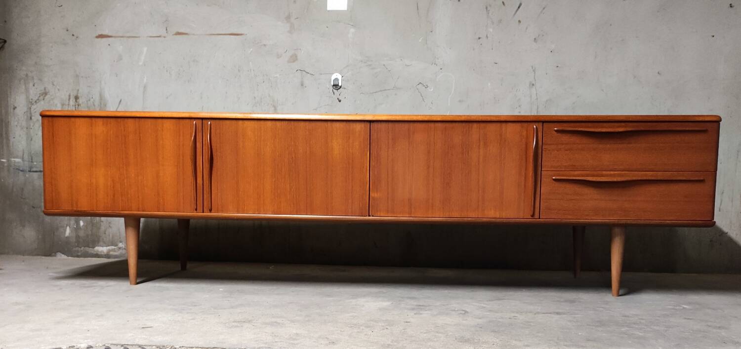 Vintage Scandinavian teak sideboard