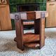 Art Deco coffee table in walnut