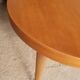 Table ronde scandinave extensible