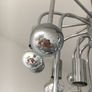 Space age sixties design sputnik hanging lamp, 1960’s