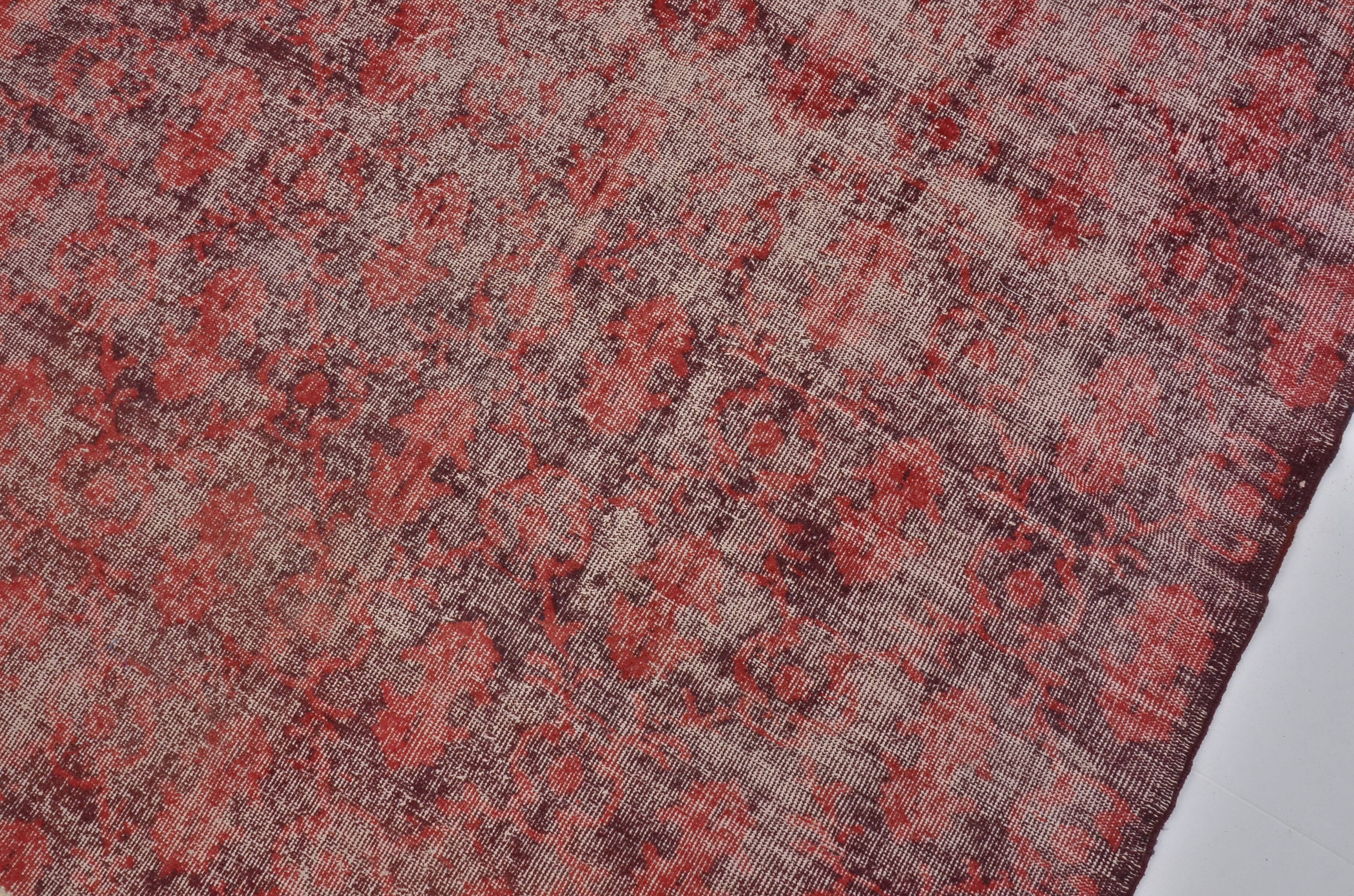 Red Turkish Oushak Rug sku 1502