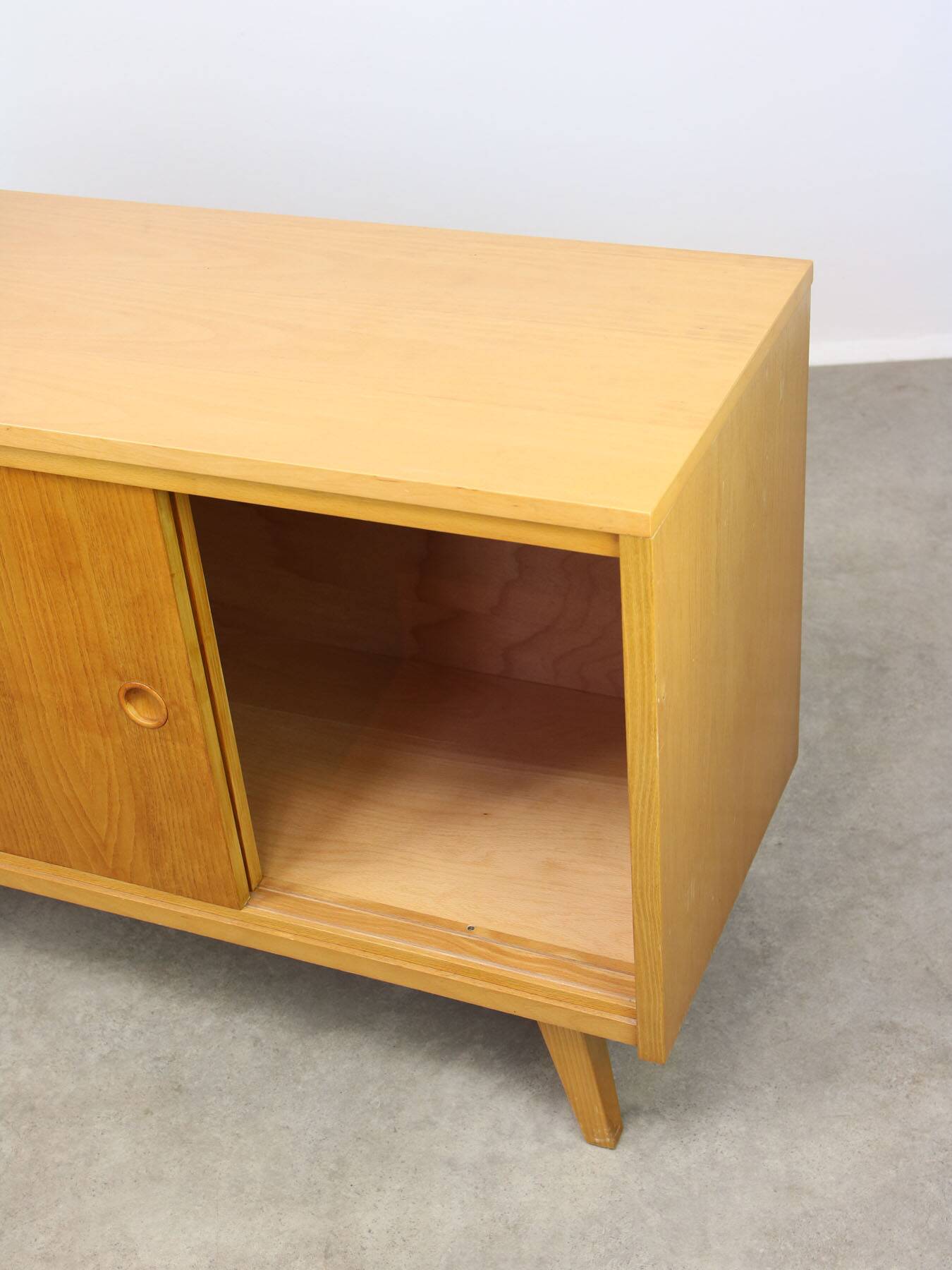 Mid-Century Italian Wooden Sideboard, 1950s