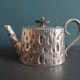 Silverplated tea pot, Kirby, Beard & Co, Paris, Made in England