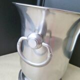 Jean Couzon satin stainless steel champagne bucket