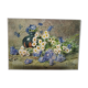 Watercolor painting signed Bouquet de fleurs
