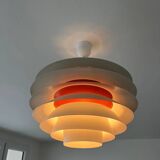 Pair of Svend Middelboe "Verona" pendant lights produced by Nordisk Solar, 1960s