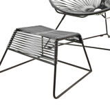 Pulco footrest black boqa