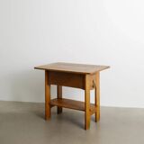 Early Swedish Jugend Modern Wooden Console Table by Axel Lindegren, 1930s